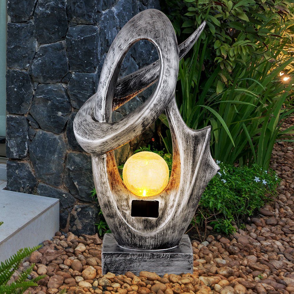 LED Solarleuchte, Solarlampe für Außen Garten Deko Terrassen