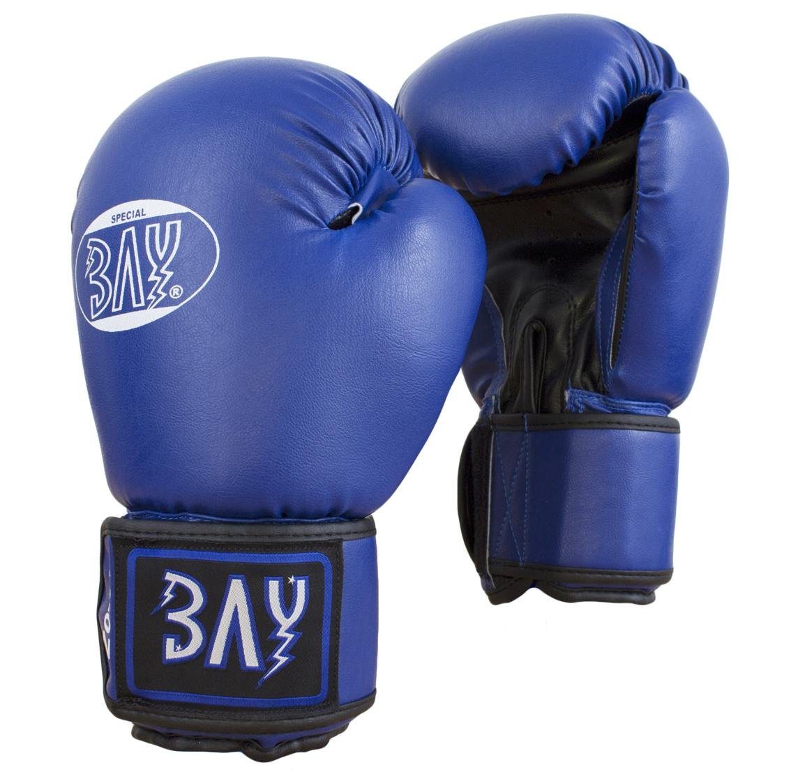 Box-Handschuhe Boxen Future Boxhandschuhe BAY-Sports blau Kickboxen