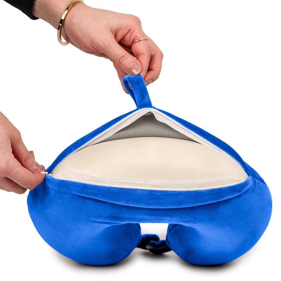 WINLIFE Reisekissen Memory Foam Nackenhörnchen Reisekissen Nackenrolle für günstig online kaufen