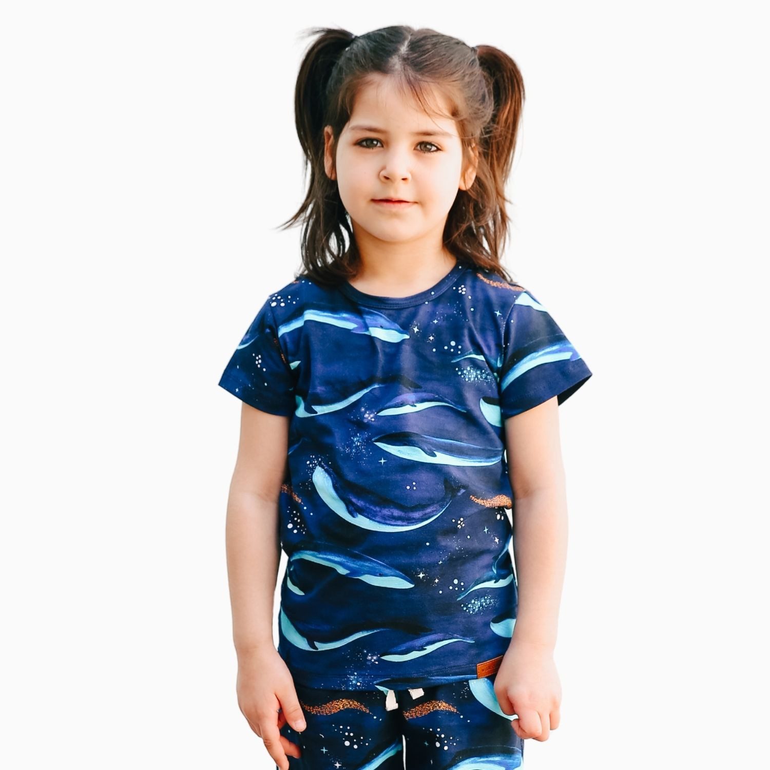 Walkiddy T-Shirt Walkiddy Whaley's Song Kinder Bio Baumwolle GOTS Dark Blue Bio Baumwolle,GOTS, Kinderbekleidung,nachhaltige Klamotten,T-Shirt