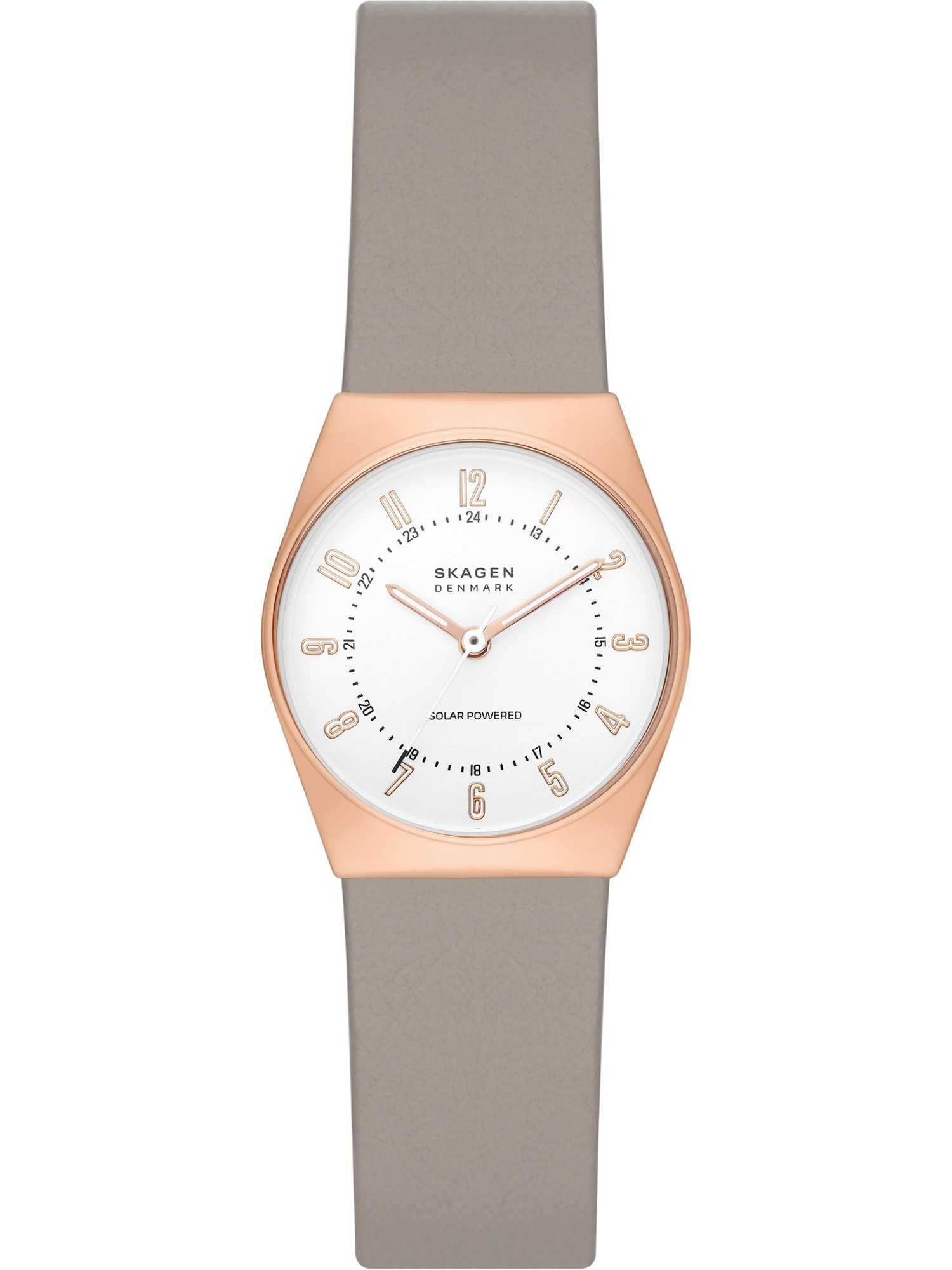 Quarzuhr Skagen Damen-Uhren Analog Solar