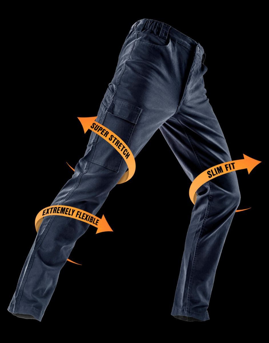 Result Arbeitshose Arbeitshose Super Stretch Slim Chino