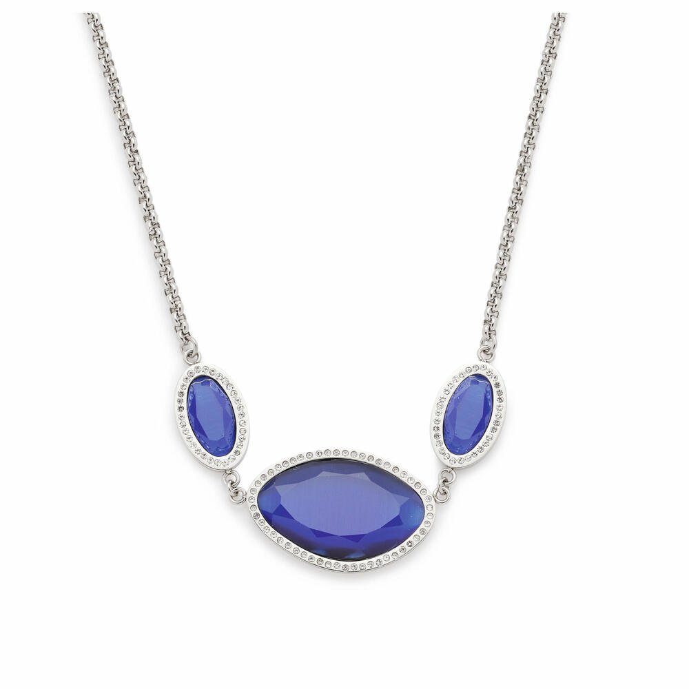 LEONARDO Edelstahlkette Cira Viola silbe...