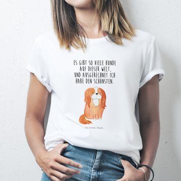 Mr. & Mrs. Panda T-Shirt Cavalier King Charles Spaniel - Weiß - Geschenk, Sprüche, Hundeliebe, (1-tlg)