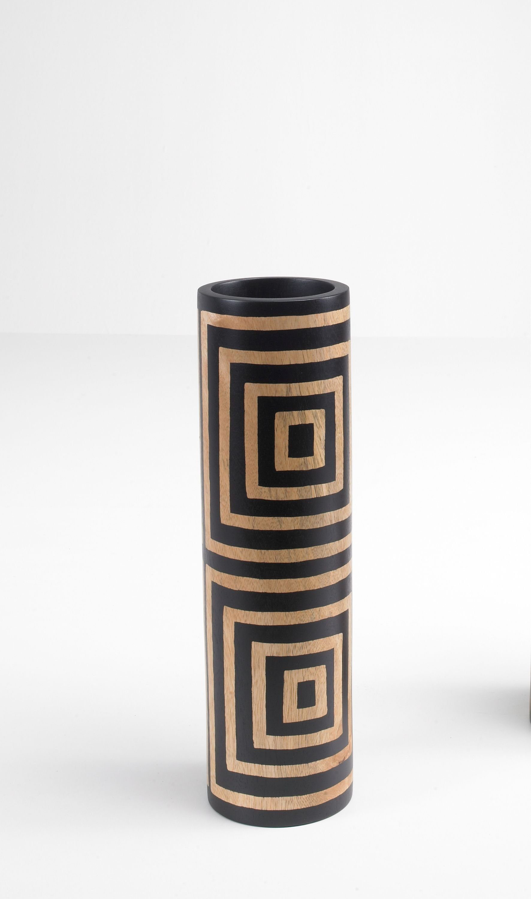 ARTRA Tischvase Mango-Holz-Vase Quadrate, Echtholz 36 günstig online kaufen