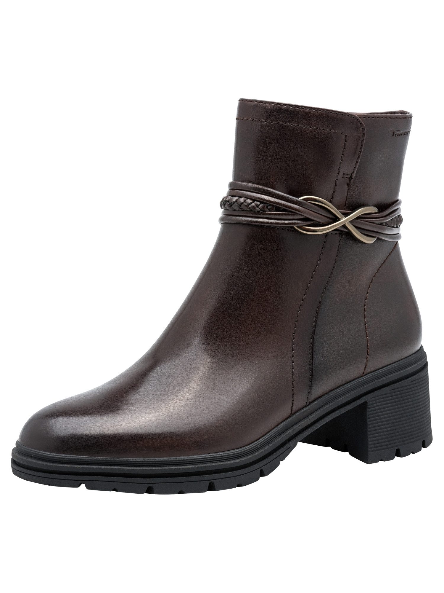 Tamaris TOUCH-IT mit Blockabsatz Blockabsatz 1-25492-47 Stiefelette TOUCH-IT