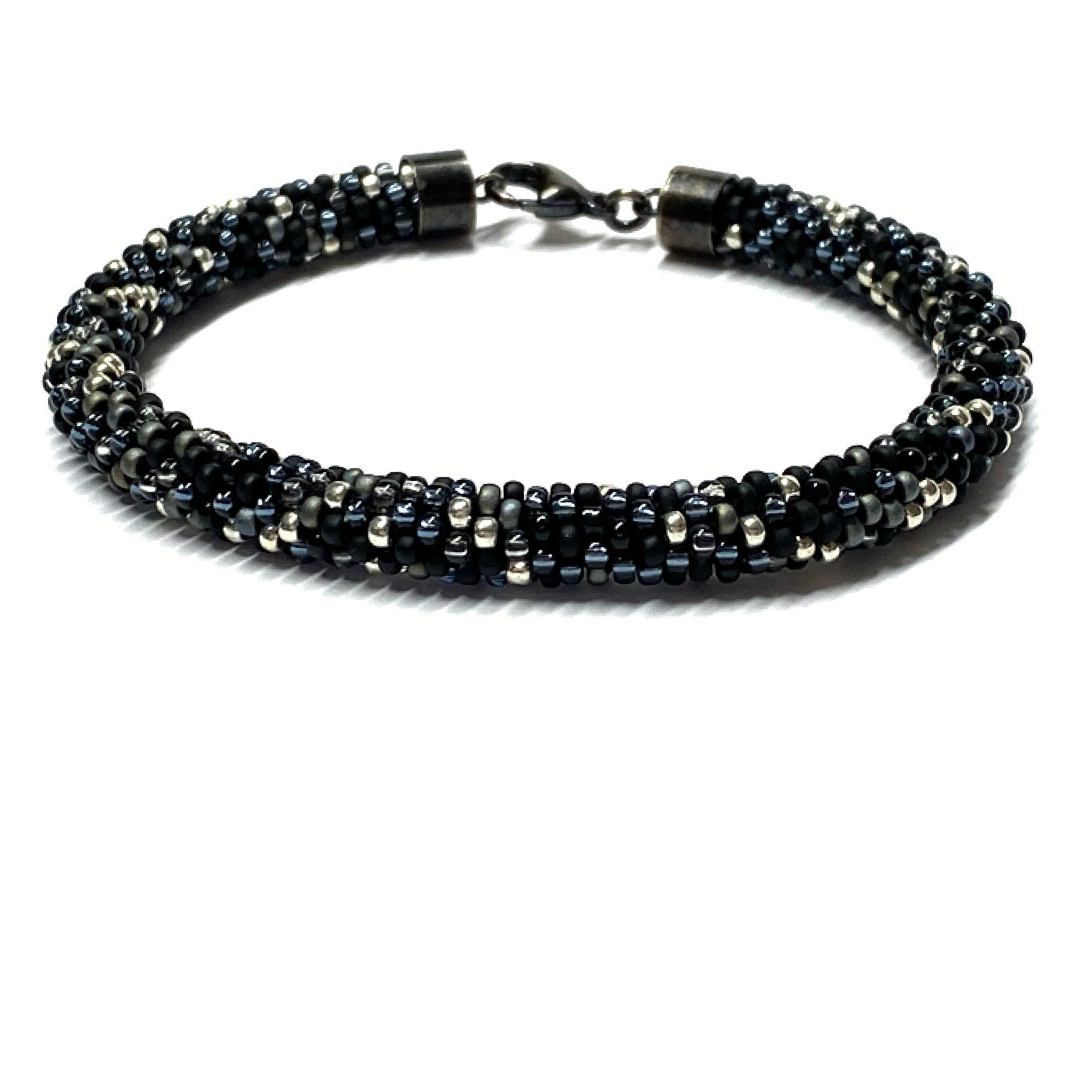 Armband Glasperlen Häkelarmband