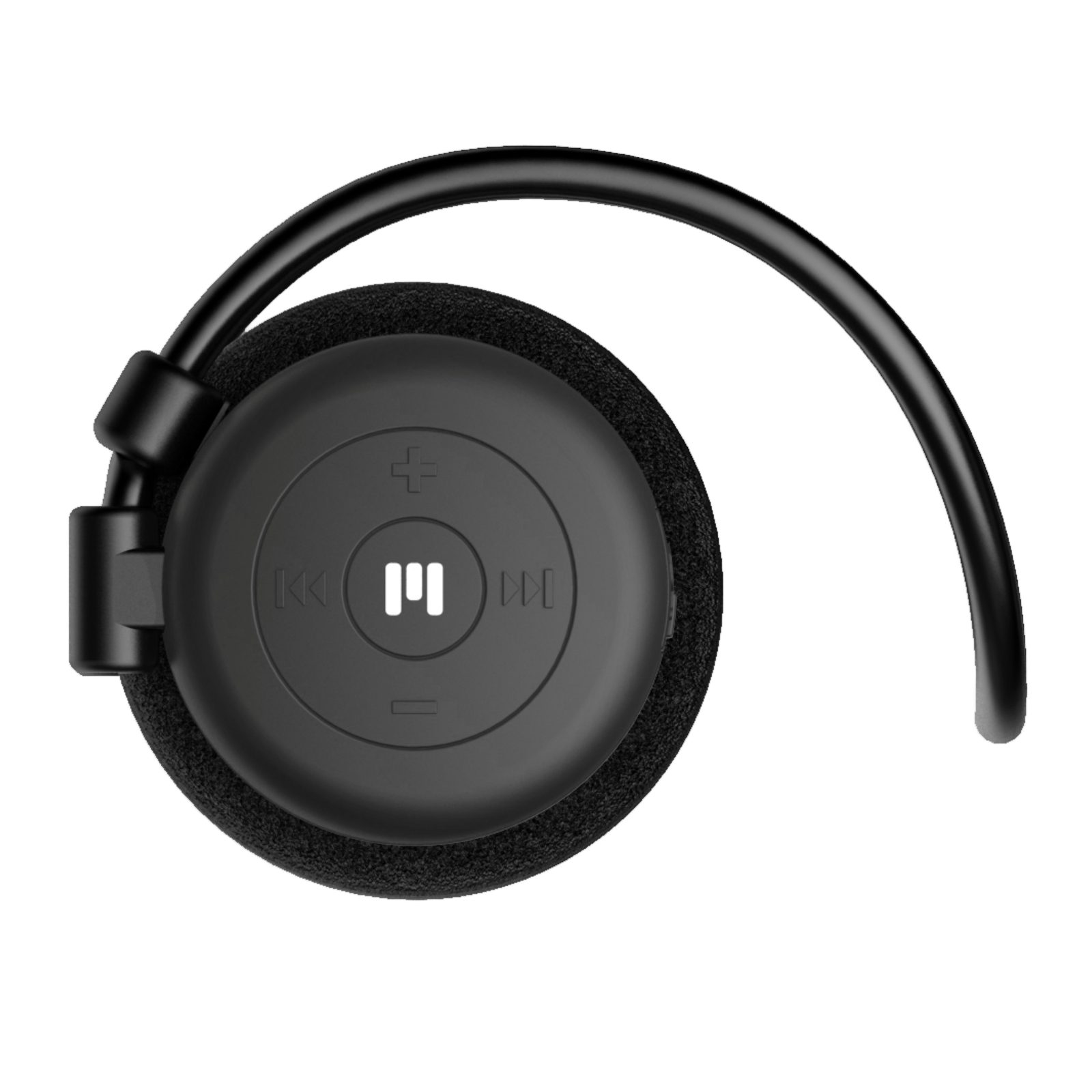 MIIEGO wasserfest) Sport-Kopfhörer (Siri, Black Passform, Bluetooth, IPX6 Assistant, Einzigartige AL3+ FREEDOM Google