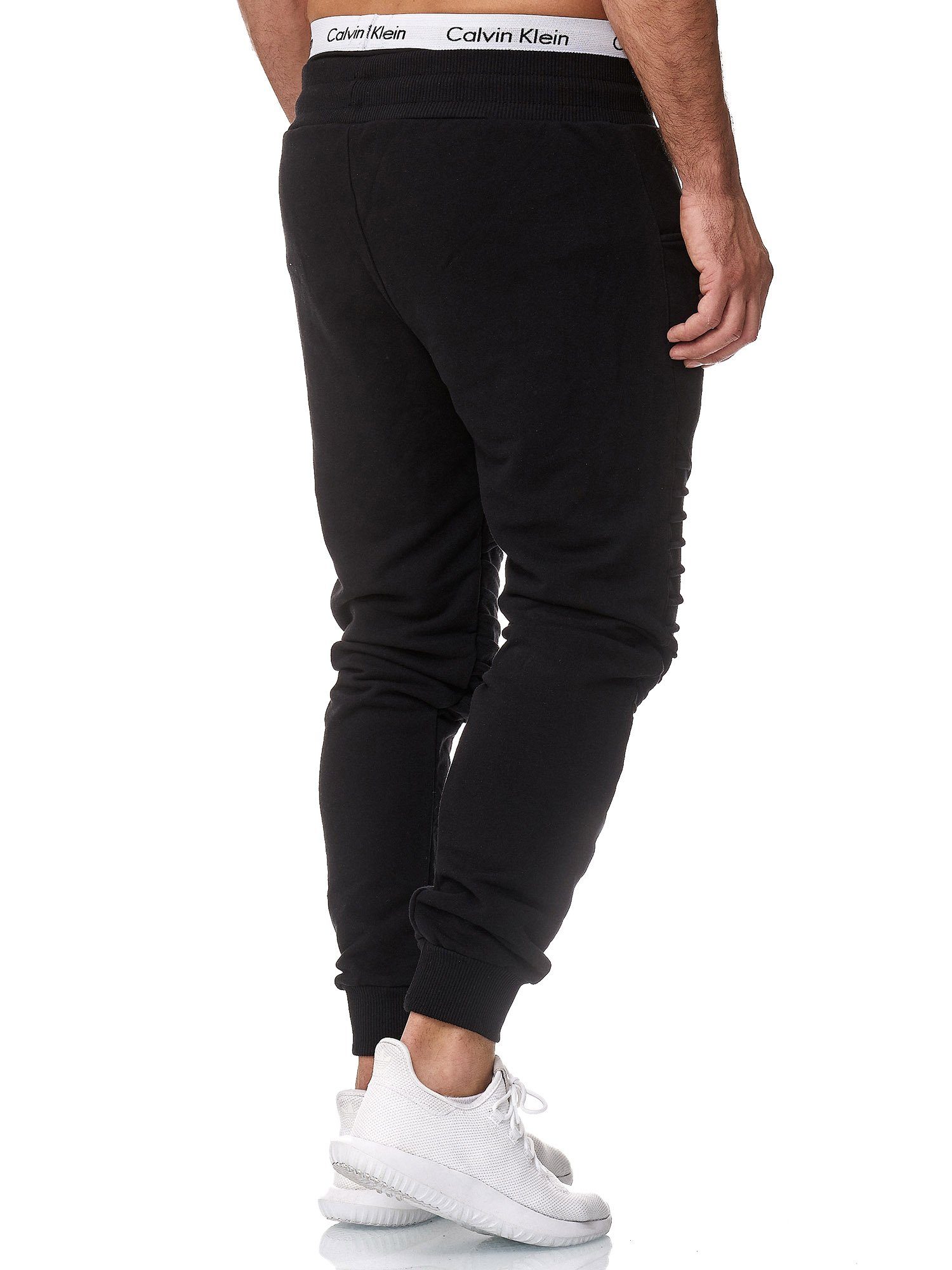 Sweatpants Casual Trainingshose Jogginghose 1-tlg) Jogginghose Fitness Herren John Kayna Freizeit Trainingshose Sporthose Männer Sweatpants, 1315C (Sporthose Schwarz