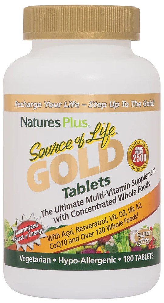 Natures Plus Natures Plus Source of Life Gold – 180 Tabletten Tabletten