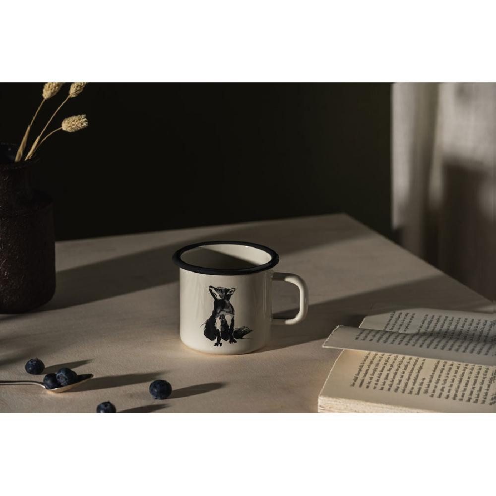 Muurla Tasse Tasse Fuchs Emaille (370 ml)
