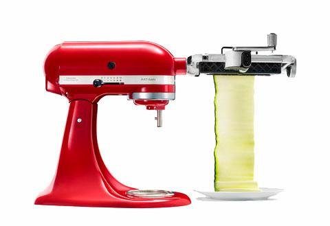 KitchenAid Gemüseblattschneidvorsatz 5KSMSCA, Zubehör für alle KitchenAid-Küchenmaschinen