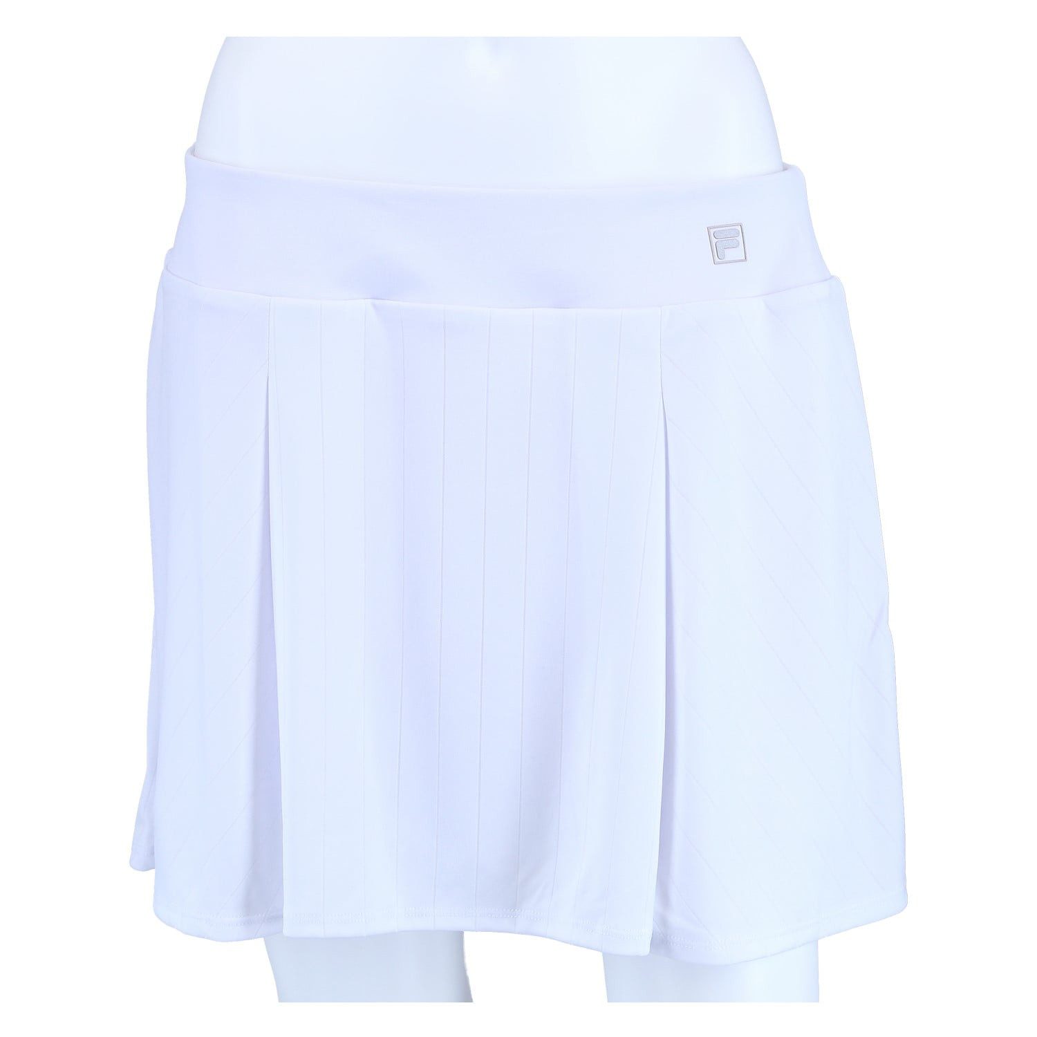 Fila Tennisrock Kathleen (100% Polyester, Faltenrock) weiss Damen