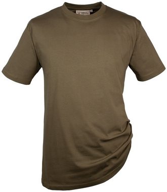 Hubertus® Hunting T-Shirt T-Shirts im 3er-Pack schilf/oliv/beige Jagdshirts robust Oefele Jagd