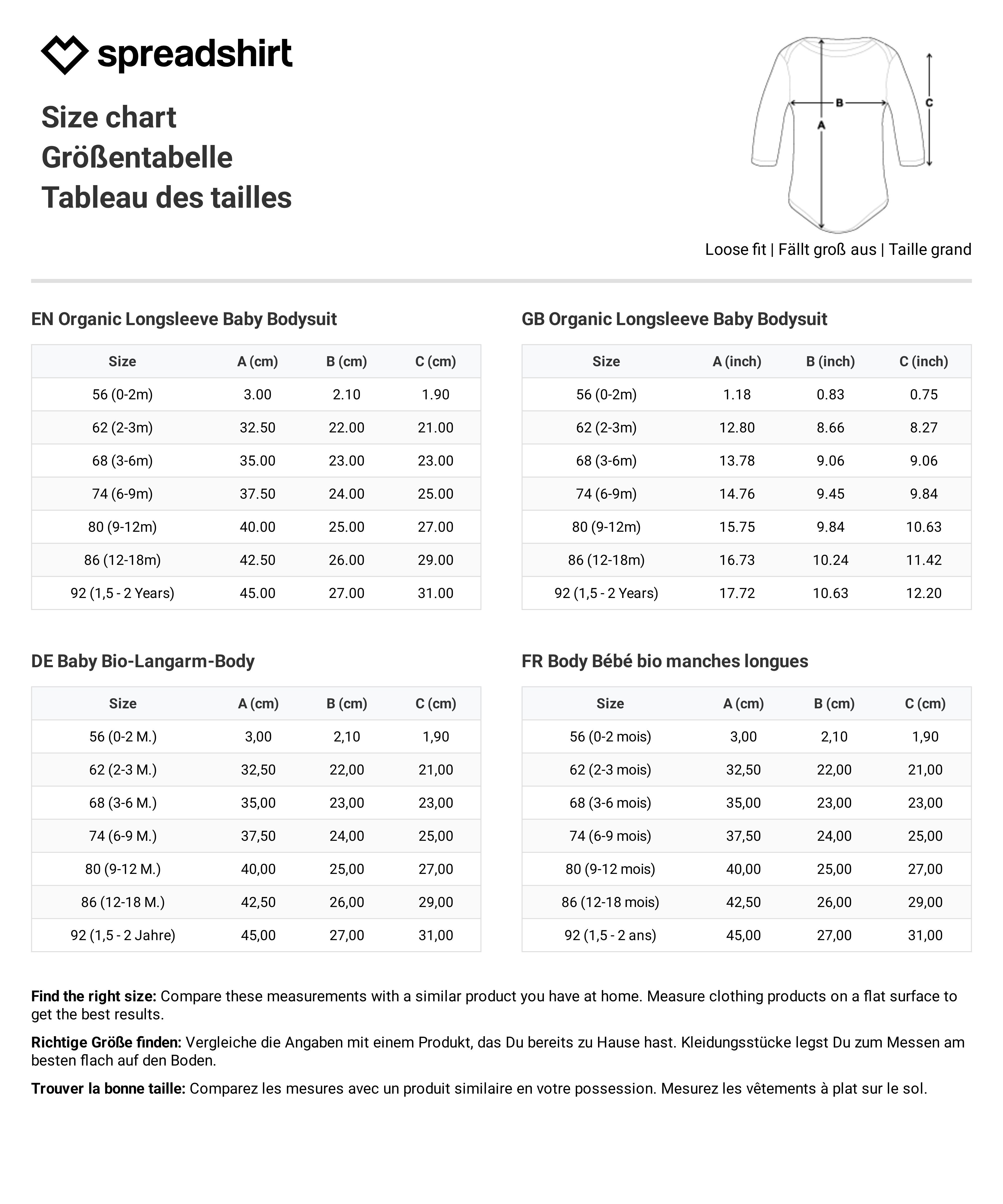 Spreadshirt Langarmbody Nachwuchs Angler Angel Geschenk Zur Geburt Tages Baby Body Langarm (1-tlg)