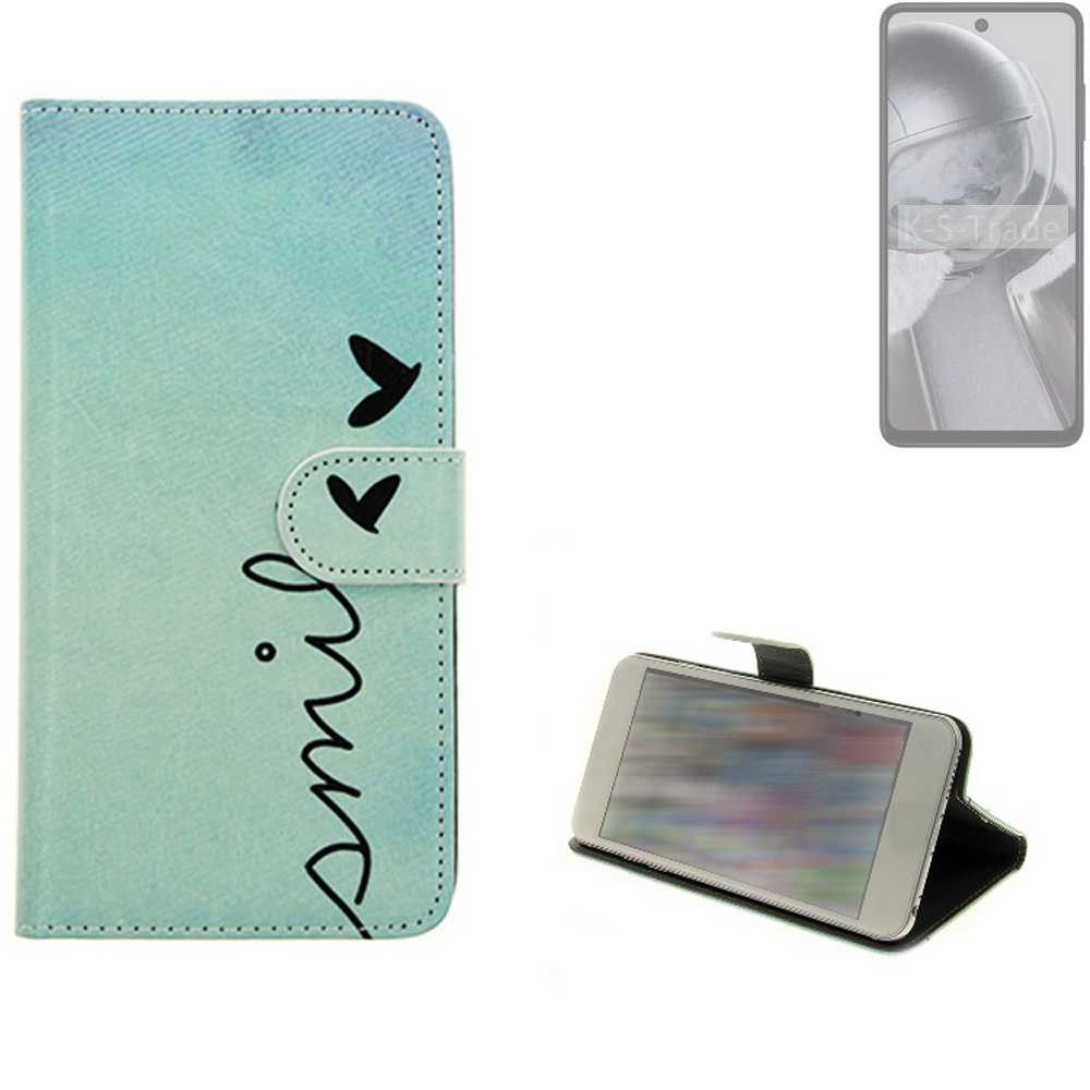 K-S-Trade Handyhülle für HMD Pulse Pro, Schutz Hülle Handy Hülle Hülle Handyhülle cover bookstyle Etui