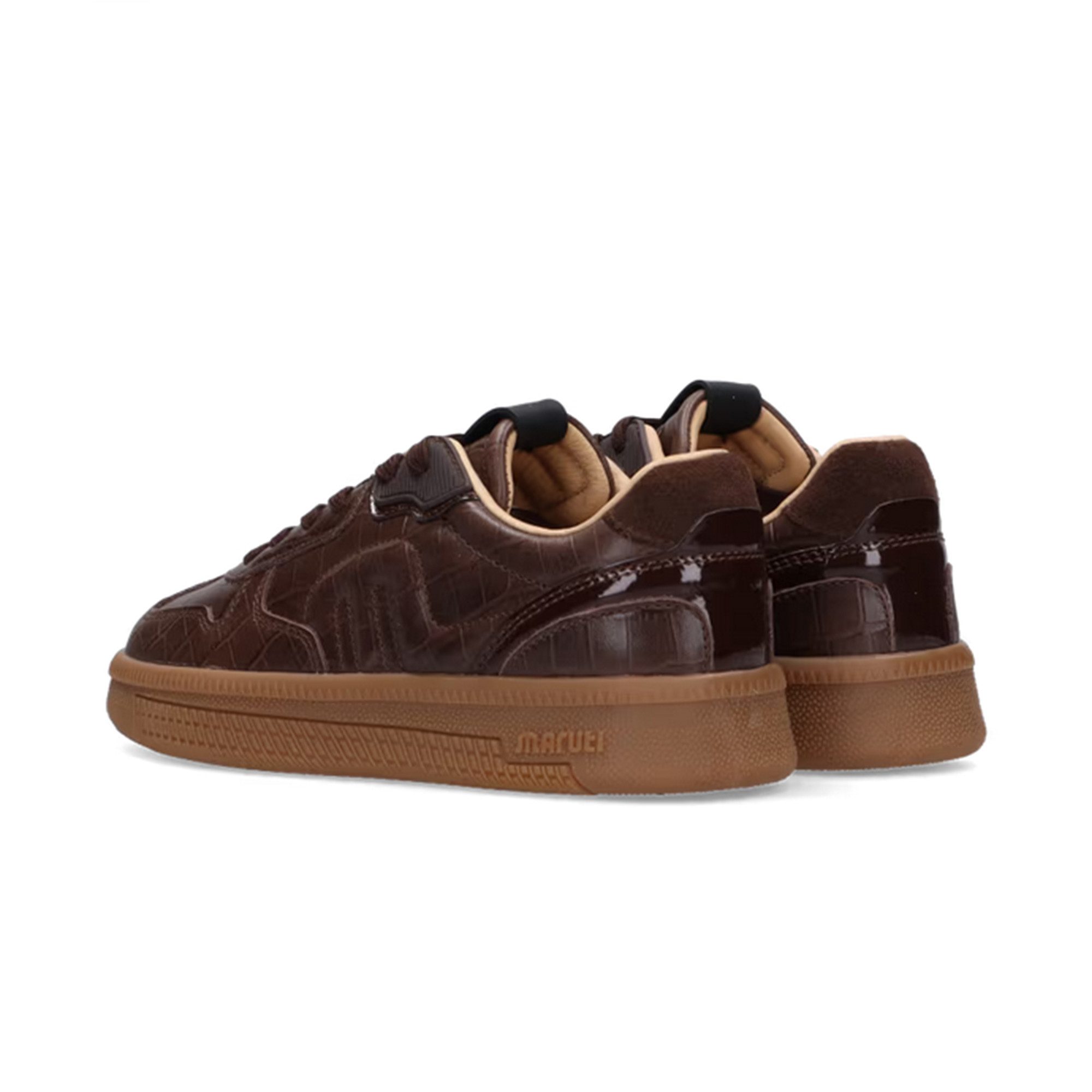 Maruti Yale leather Croco Sneaker