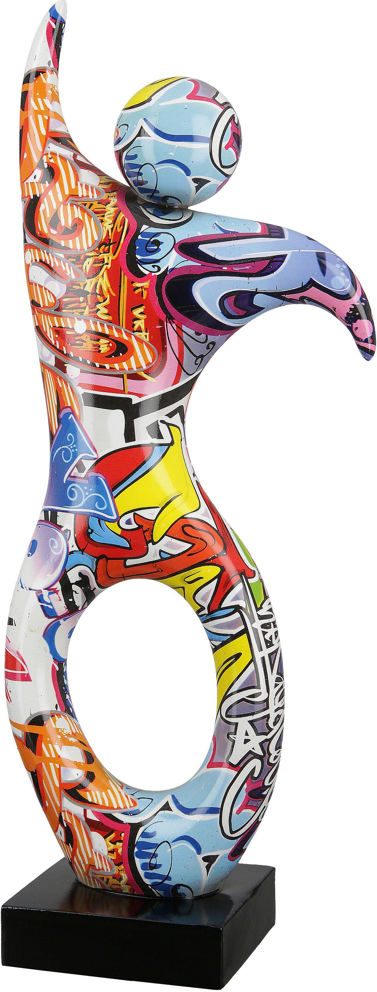 Dekofigur Skulptur Dancer Street Art