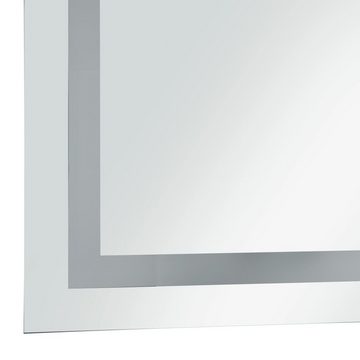 vidaXL Spiegel LED-Badspiegel mit Berührungssensor 50x60 cm (1-St)