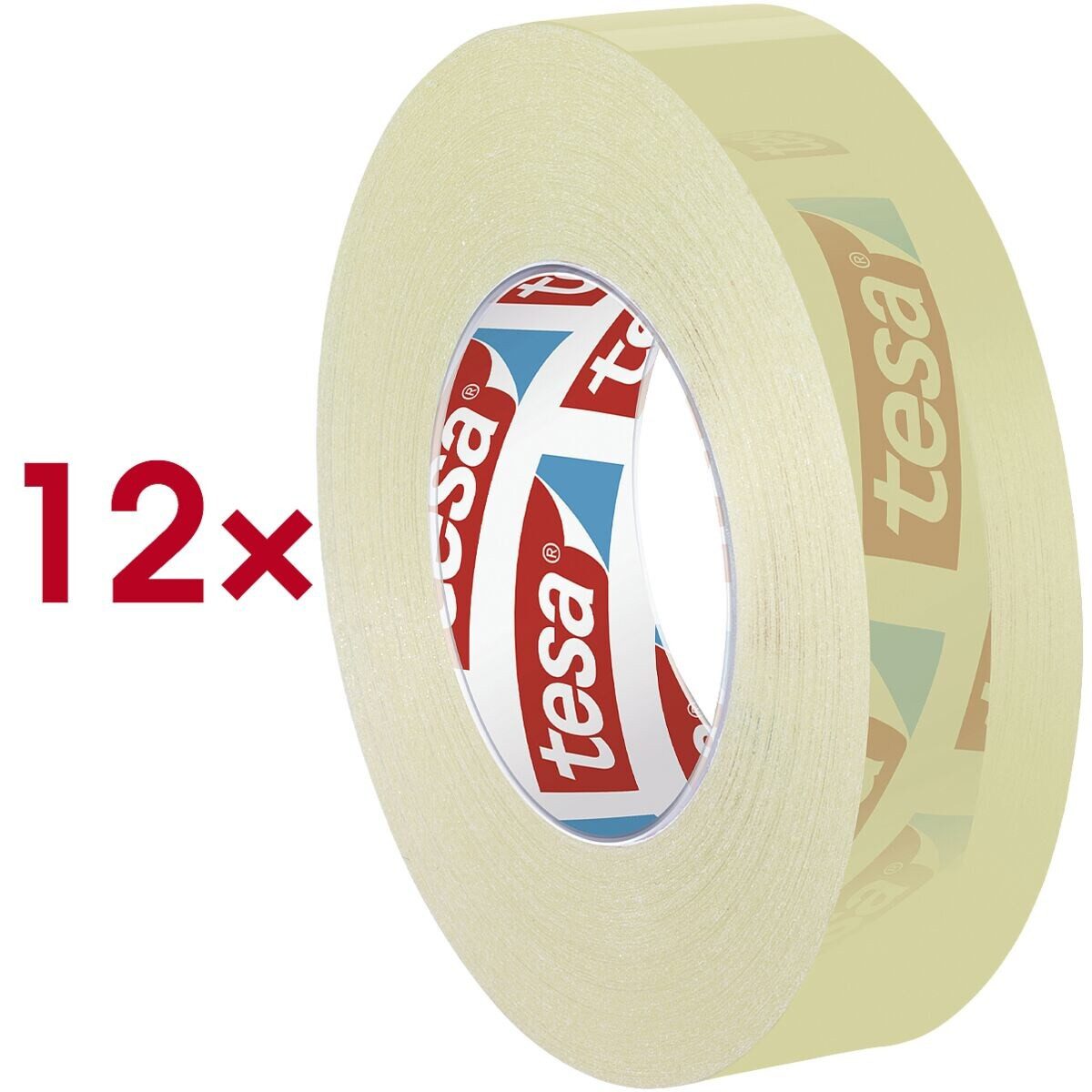tesa Klebeband Office Box (12-St) 12 mm / 33 m, transparent
