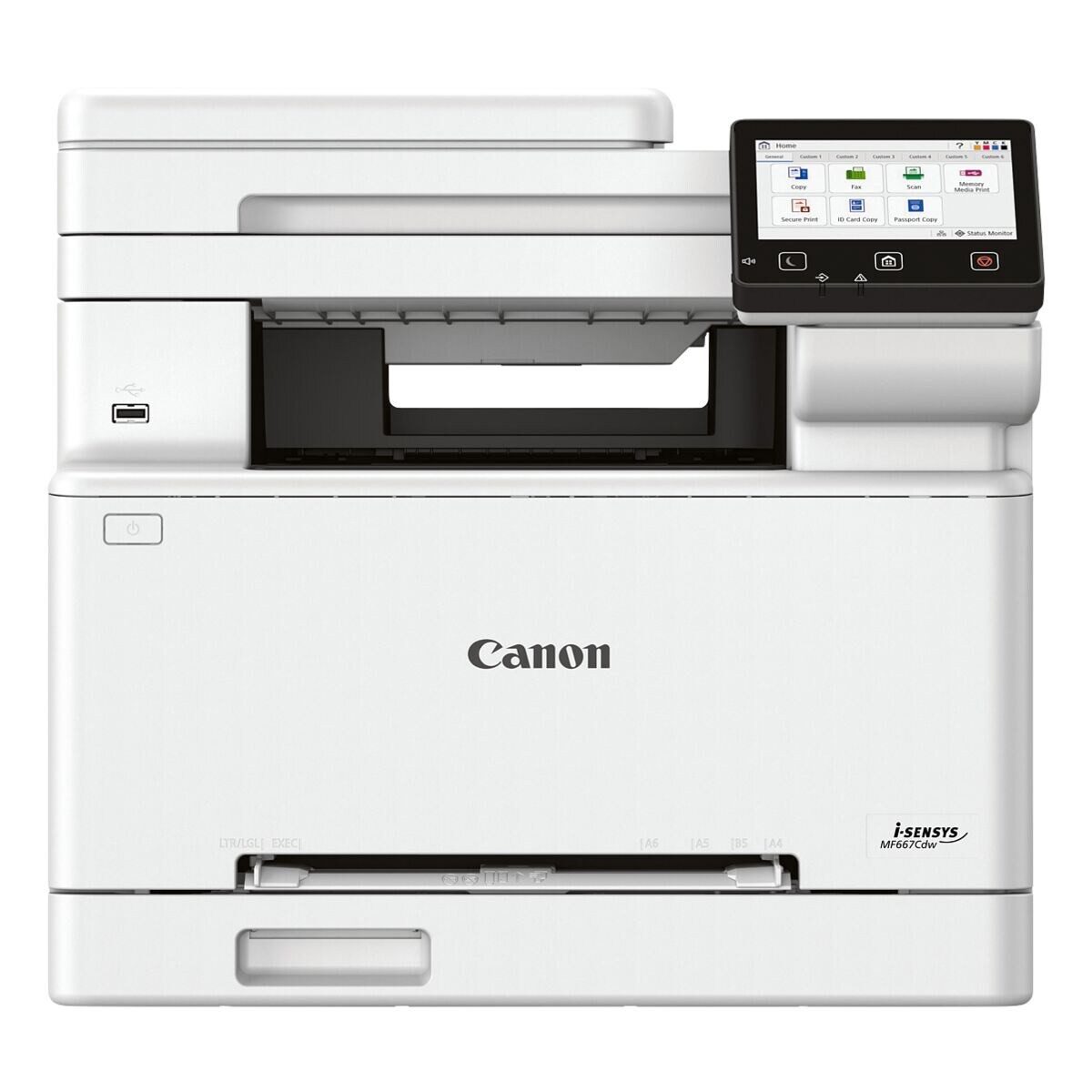 Canon i-SENSYS MF667Cdw Multifunktionsdrucker, (4-in-1, WLAN, LAN)