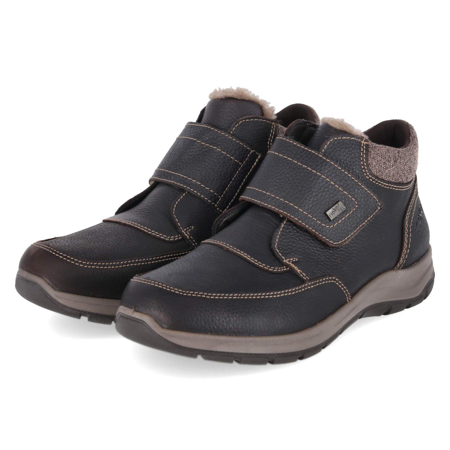 Rieker Rieker 03680-25 Herren Leder brown Schlupfstiefel
