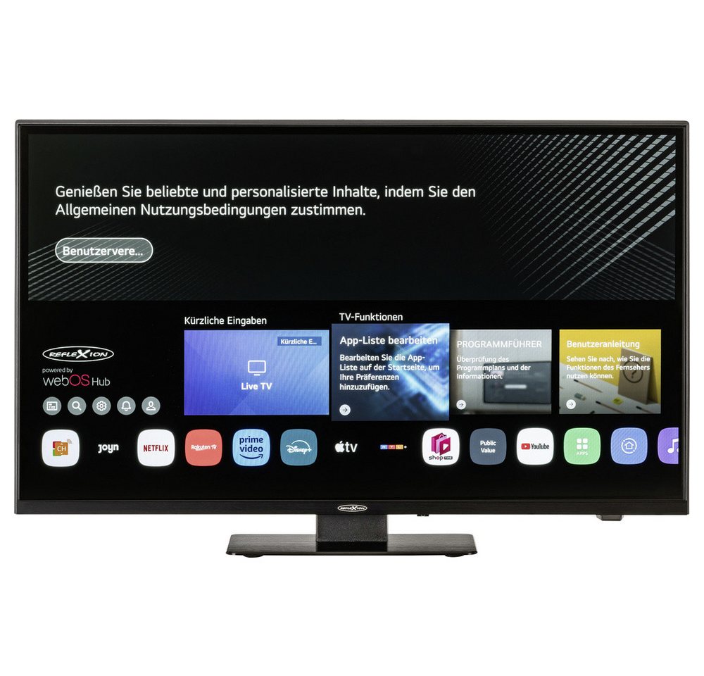 Reflexion LDDX24iBT_B LED-Fernseher (23.62 Zoll)