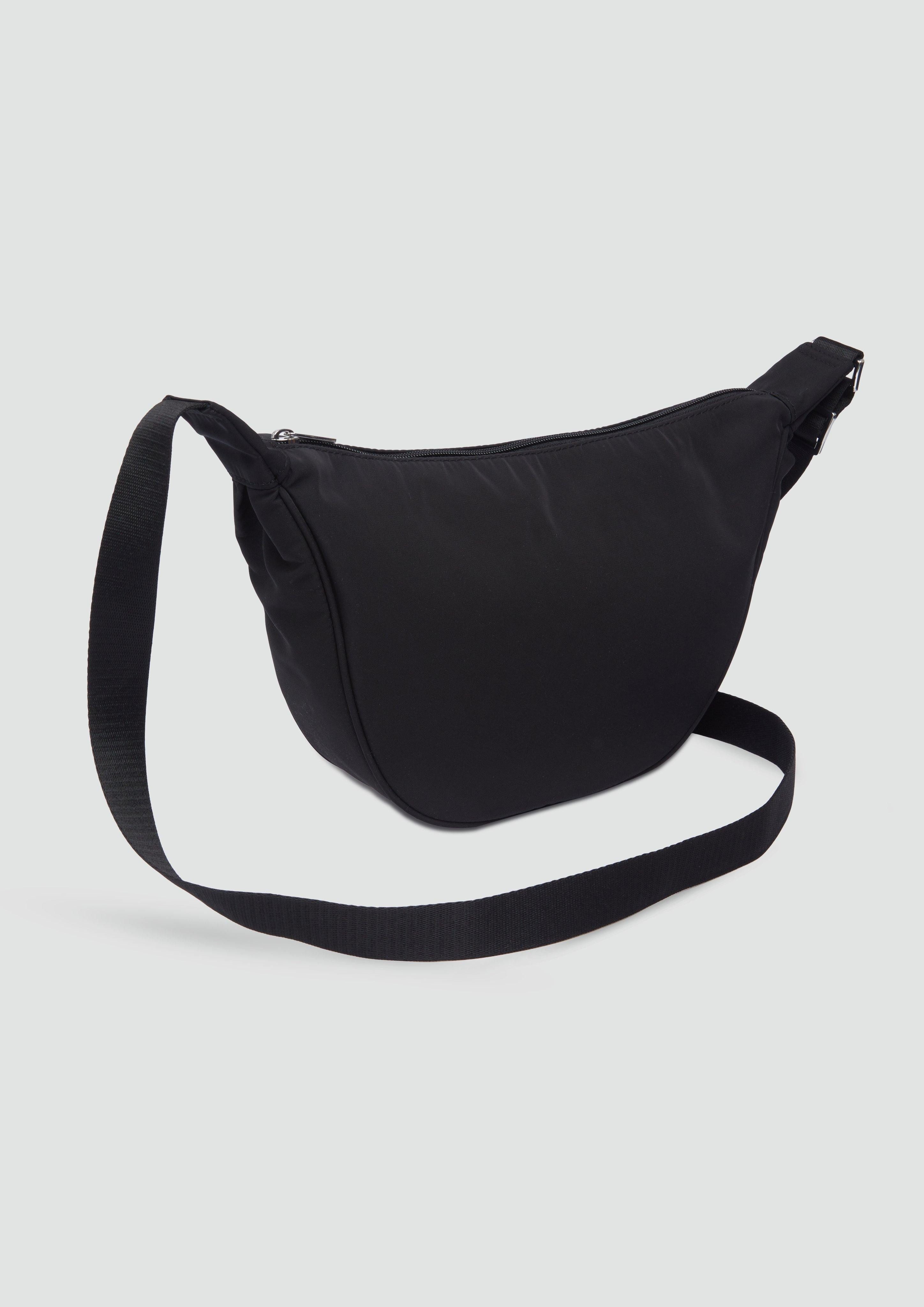 s.Oliver Tragetasche Halbmondtasche aus Twill günstig online kaufen