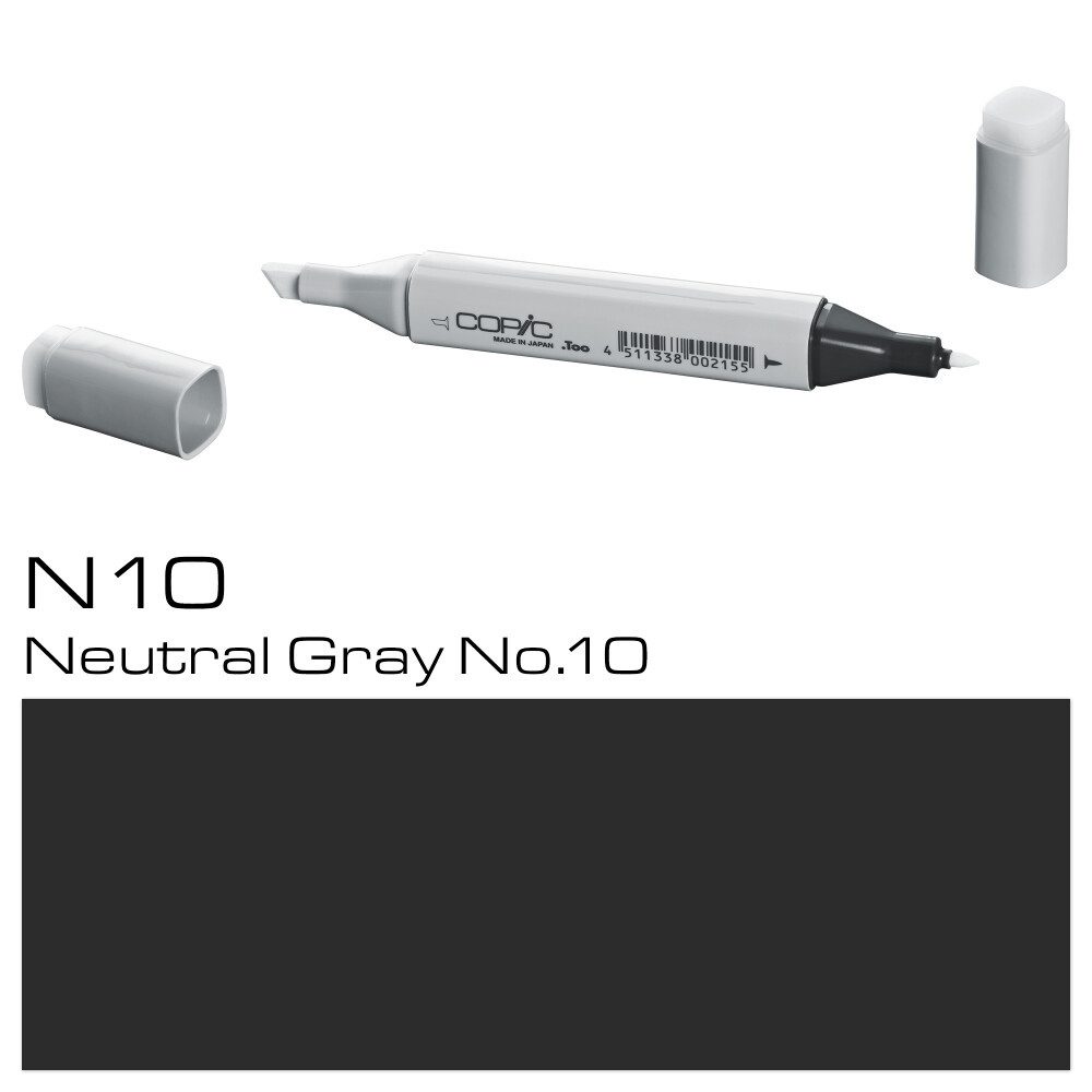 Thumbnail - COPIC Marker Typ N - 10: Layoutmarker in 213 Farben, (1-tlg)