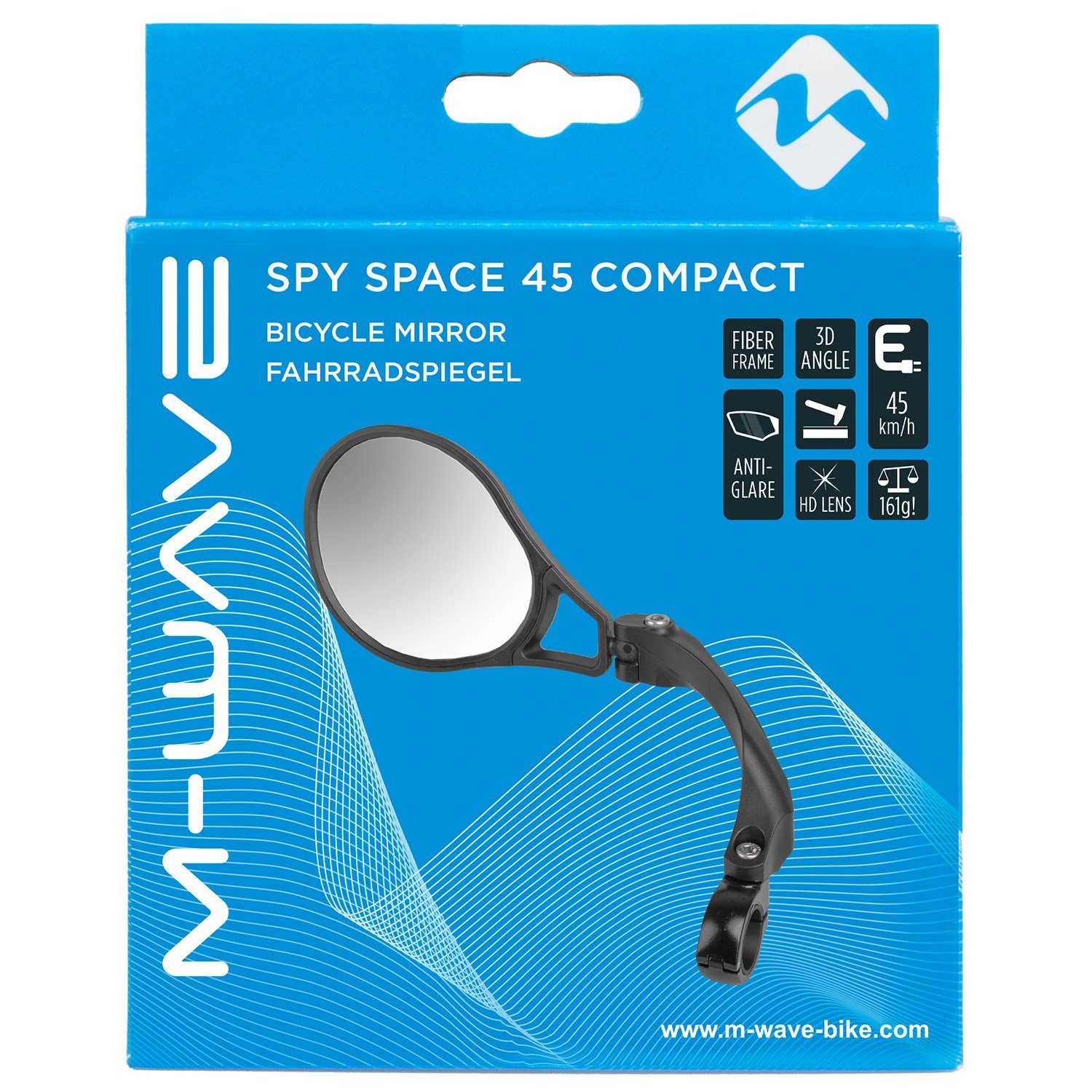 M-Wave Fahrradspiegel Spy Space 45 Compact (1-St)