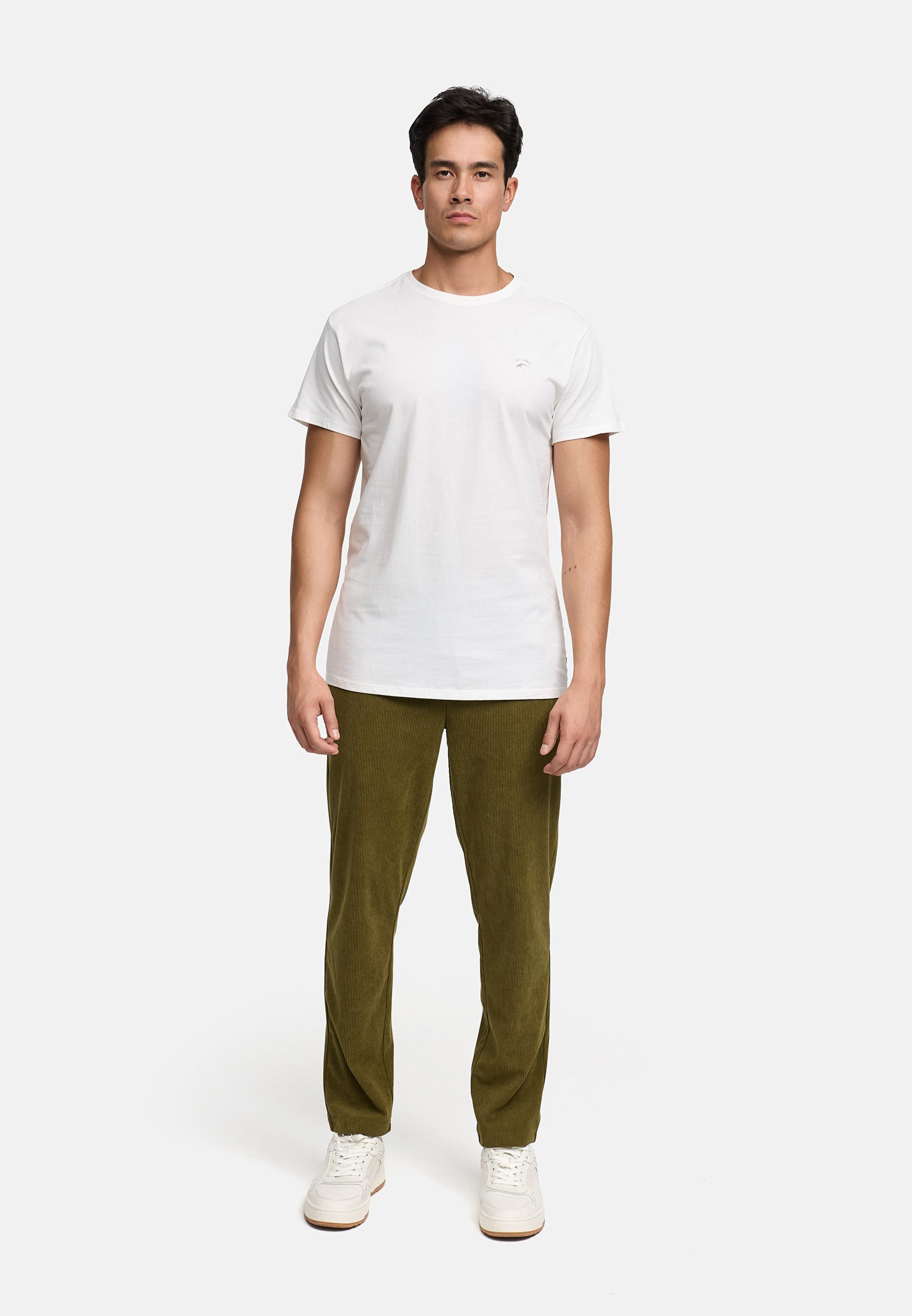 Indicode Chinohose Herren INNemoto Pants Chino Hose Herrenhose mit elastischem Komfortbund