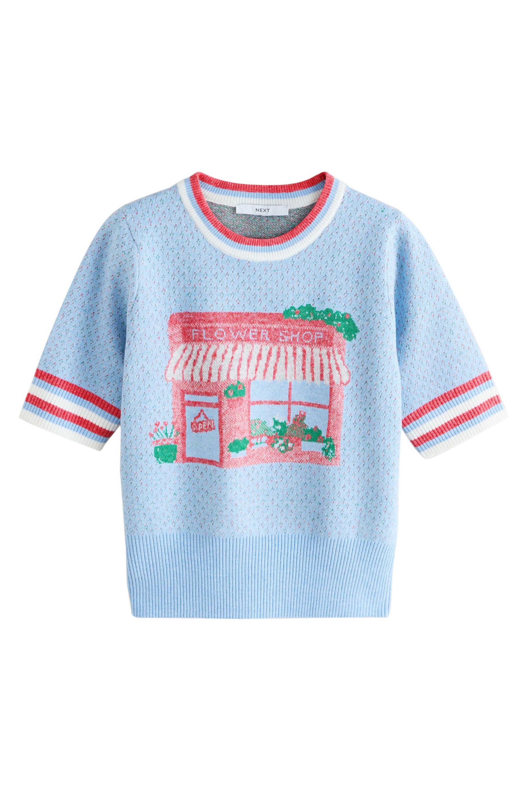 Next Strickpullover Kurzärmeliges, superweiches Stricktop (1-tlg) günstig online kaufen