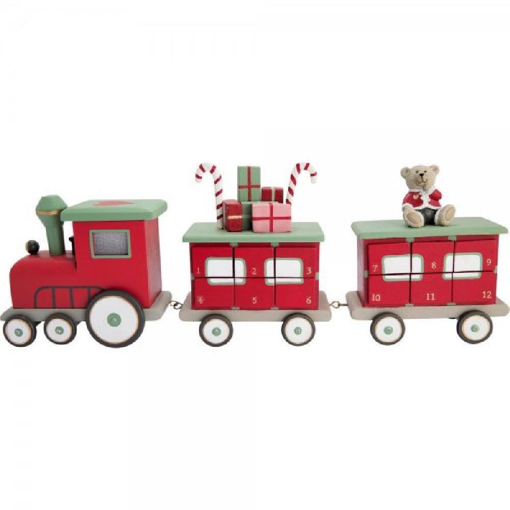 Greengate Adventskranz Adventskalender Zug Abella Red