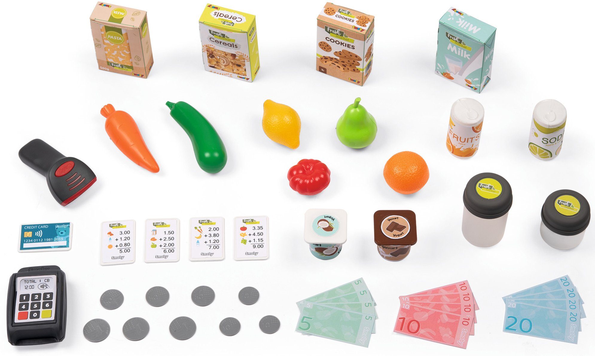 Smoby Kaufladen Supermarkt Fresh Market, mit Licht- und Soundeffekten günstig online kaufen