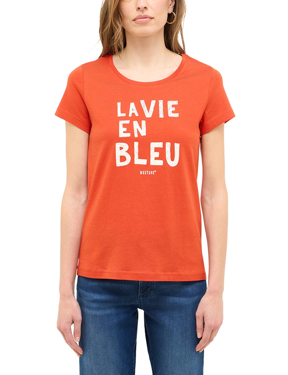 MUSTANG Kurzarmshirt Damen Style Alma günstig online kaufen