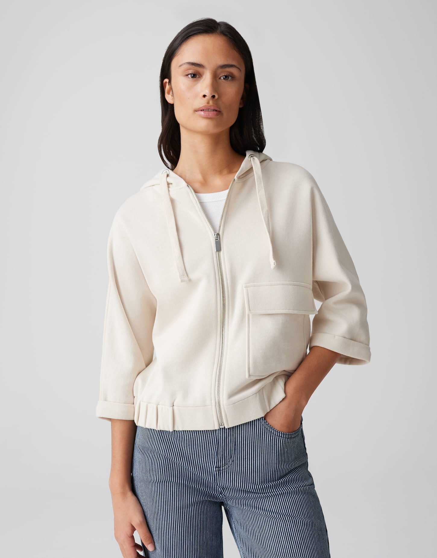 OPUS Sweatjacke Gusa natural glaze günstig online kaufen