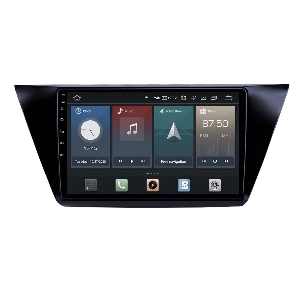 Für Volkswagen Touran II 10" Touchscreen Android Autoraid GPS CarPlay Einbau-Navigationsgerät