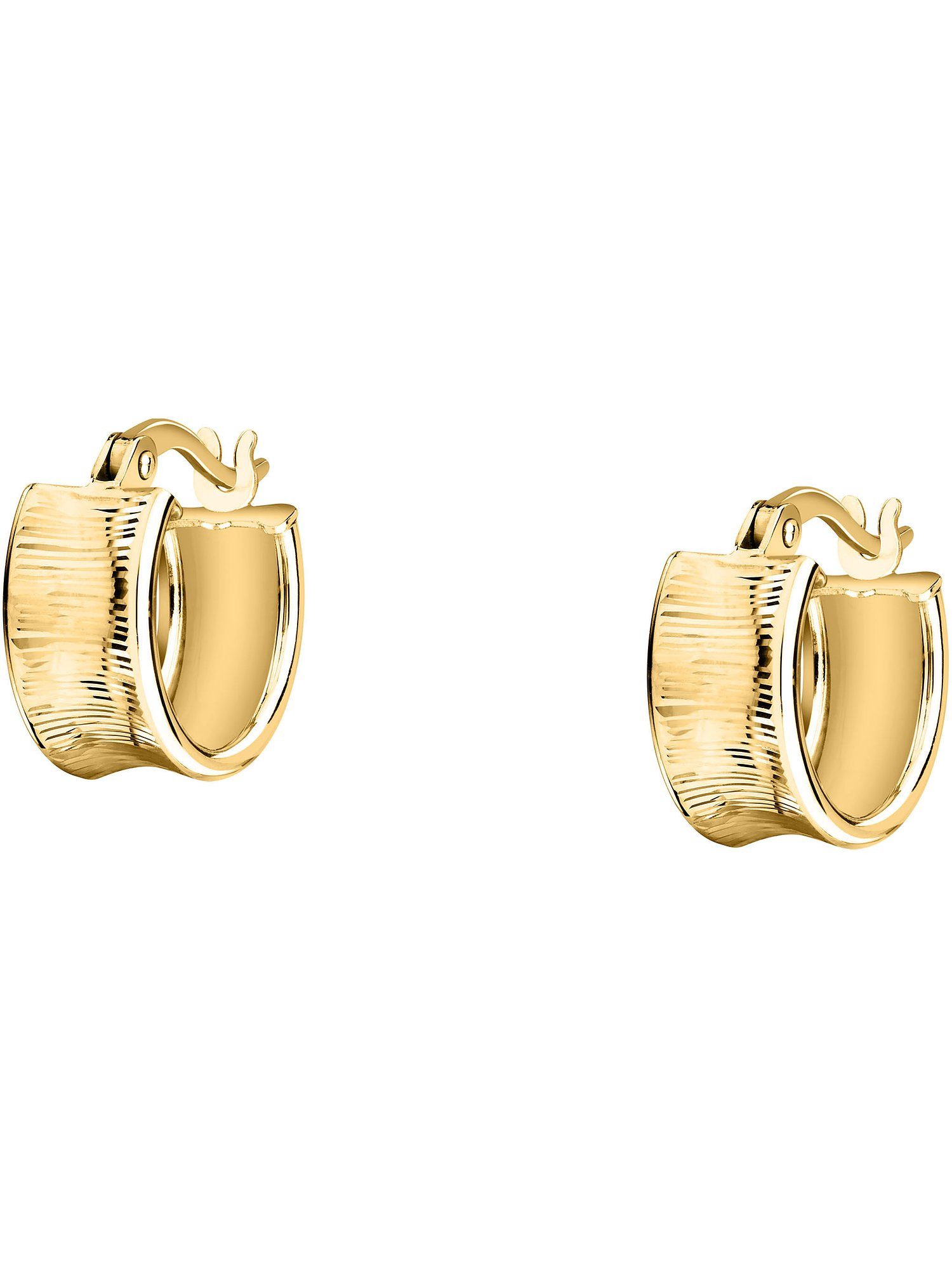 CHRIST Paar Серьги-кольца CHRIST Damen-Creolen 375er Gelbgold (Paar)