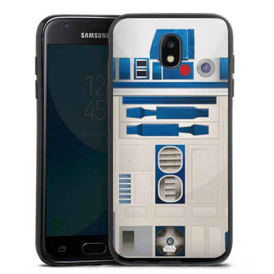 DeinDesign Handyhülle »Star Wars R2D2 Fanartikel R2D2 Closeup - Star Wars«, Samsung Galaxy J3 (2017) Silikon Hülle Bumper Case Handy Schutzhülle