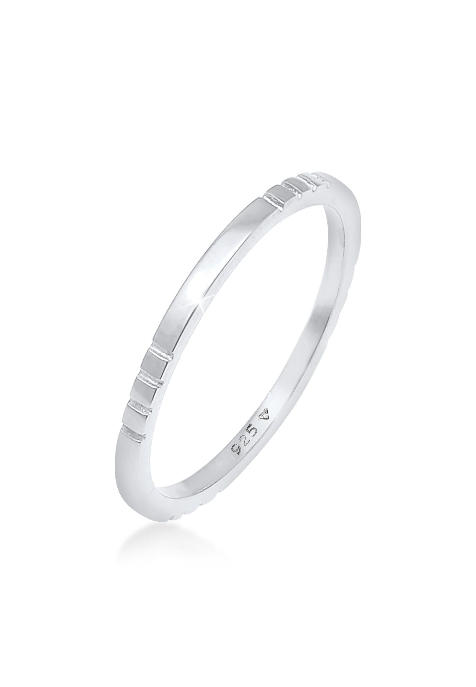 Elli Fingerring Stabelring Bandring Schmal Trend günstig online kaufen