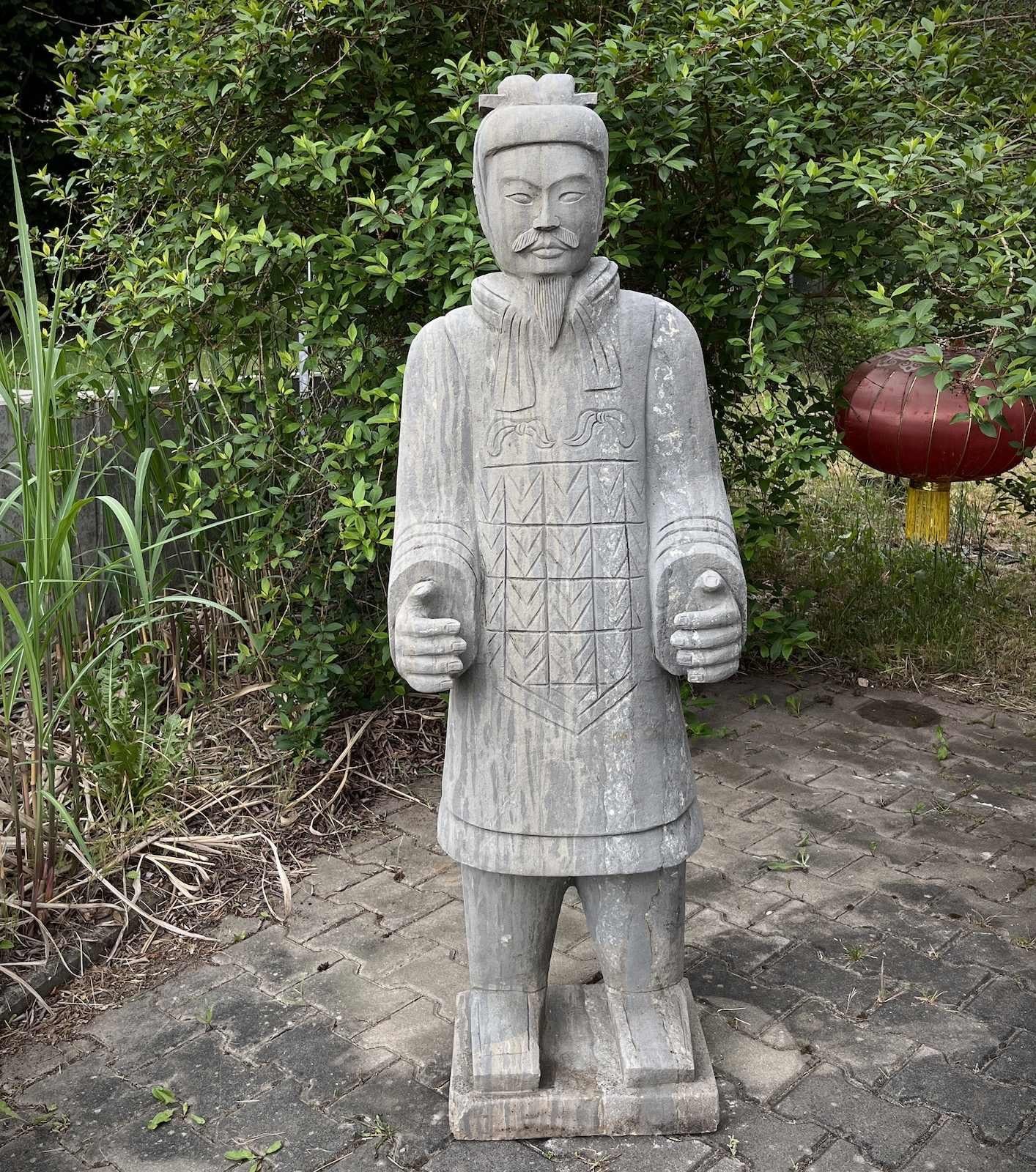 Asien LifeStyle Gartenfigur »Chinesischer Terrakotta Krieger aus
