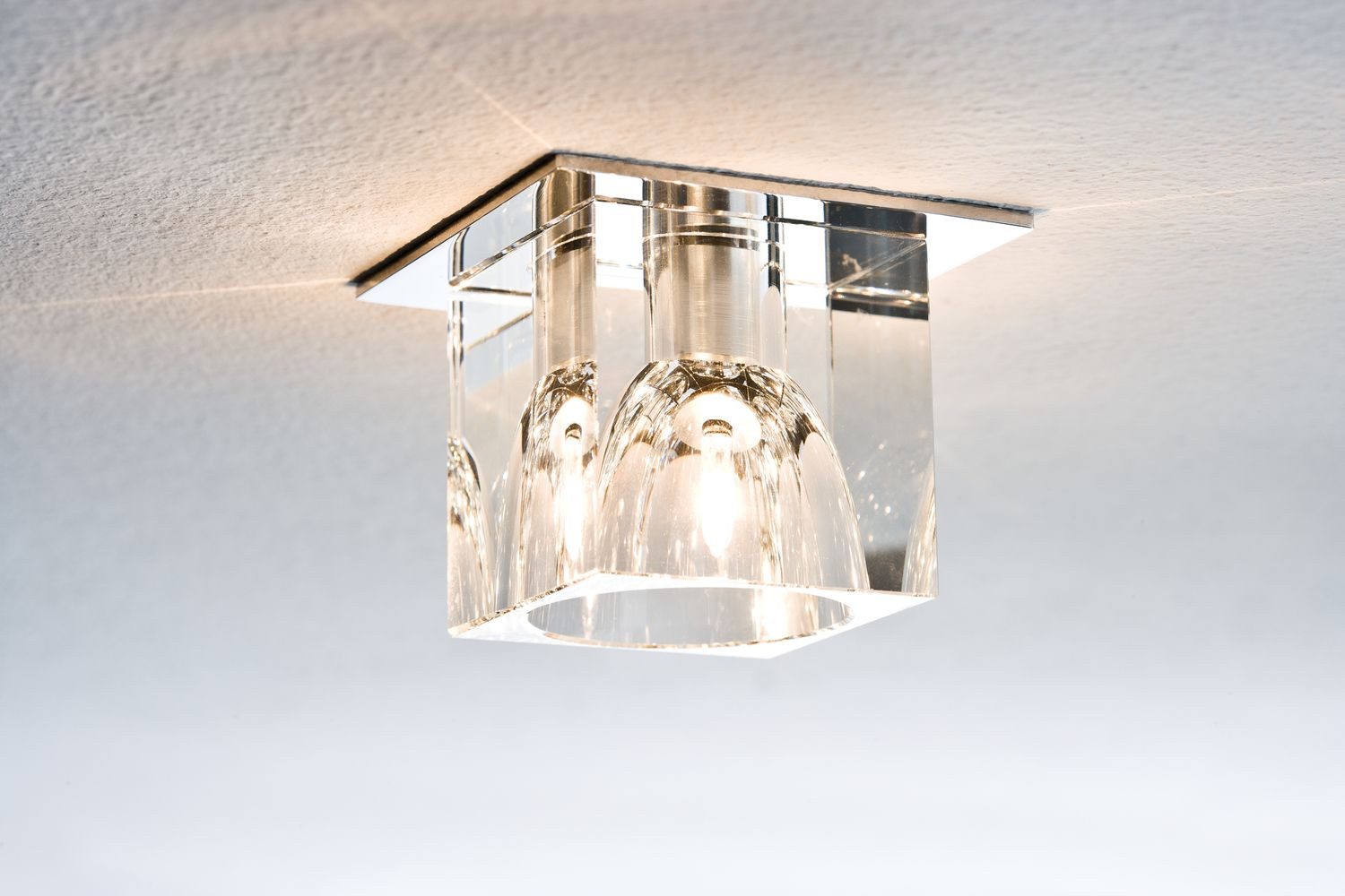 Nice Price Deckenleuchten Paulmann Quality Einbauleuchten Set Glassy Cube 3x10W 60VA 230/12V..., Nice Price LED Reflektor 3,5W GU5,3 Warmweiß