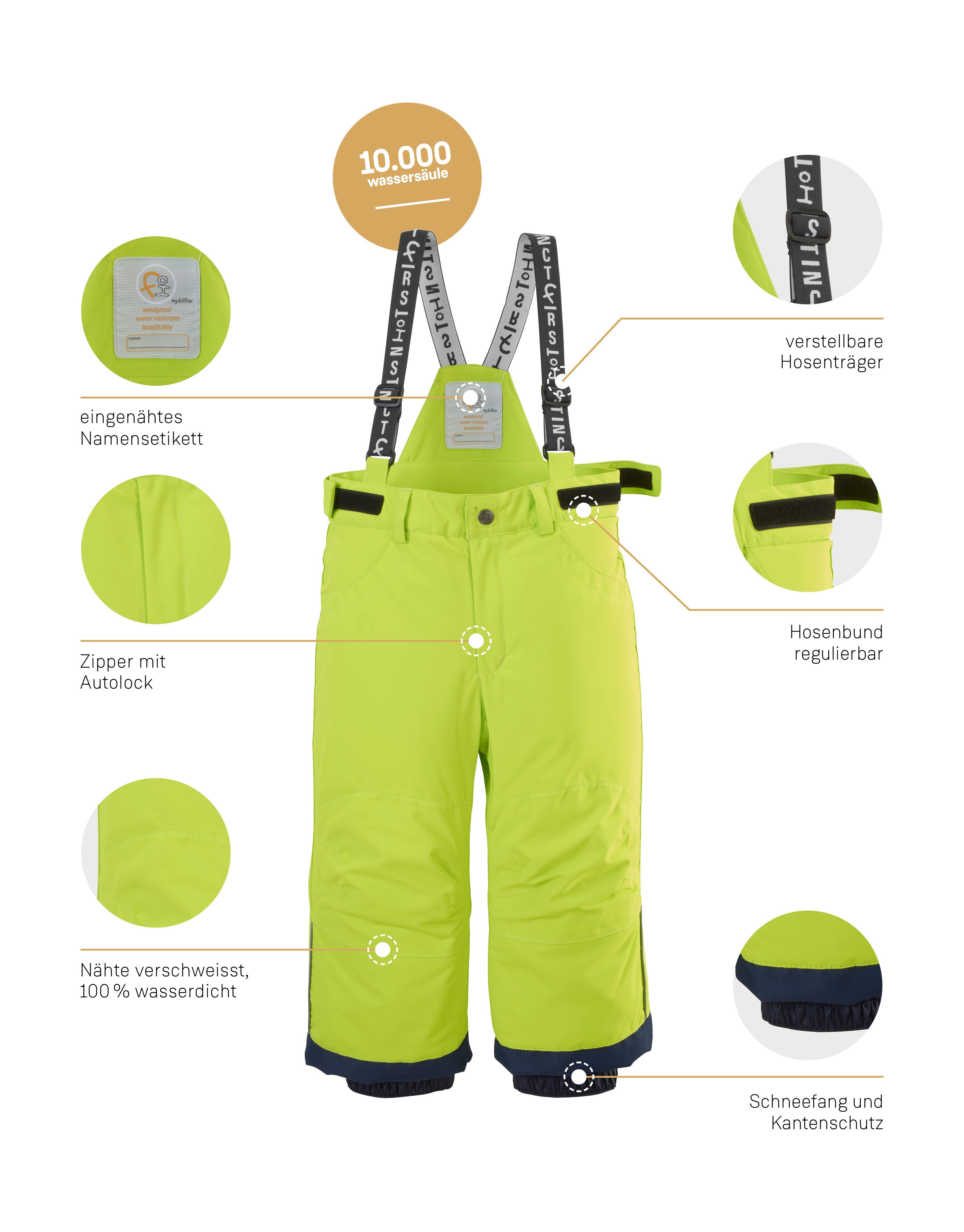 Skihose by PNTS limette killtec MNS SKI FISW first instinct 7