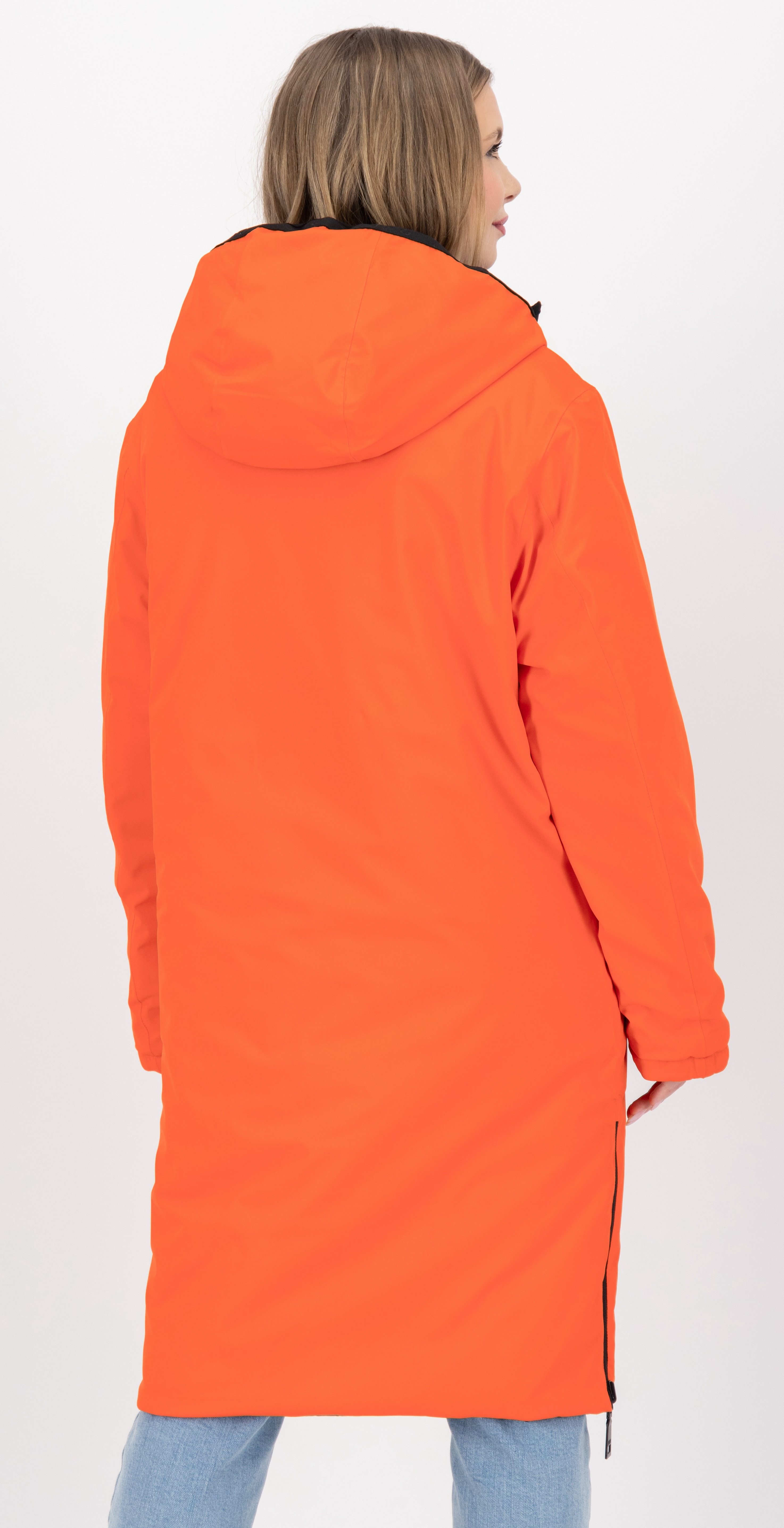 LPO Steppmantel Wende Funktionsmantel Wintermantel NAKITA WMN CS mit regulierbarer Kapuze