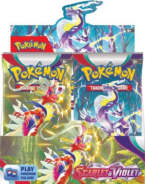 POKÉMON Sammelkarte Pokemon Scarlet & Violet Booster Box - Englisch