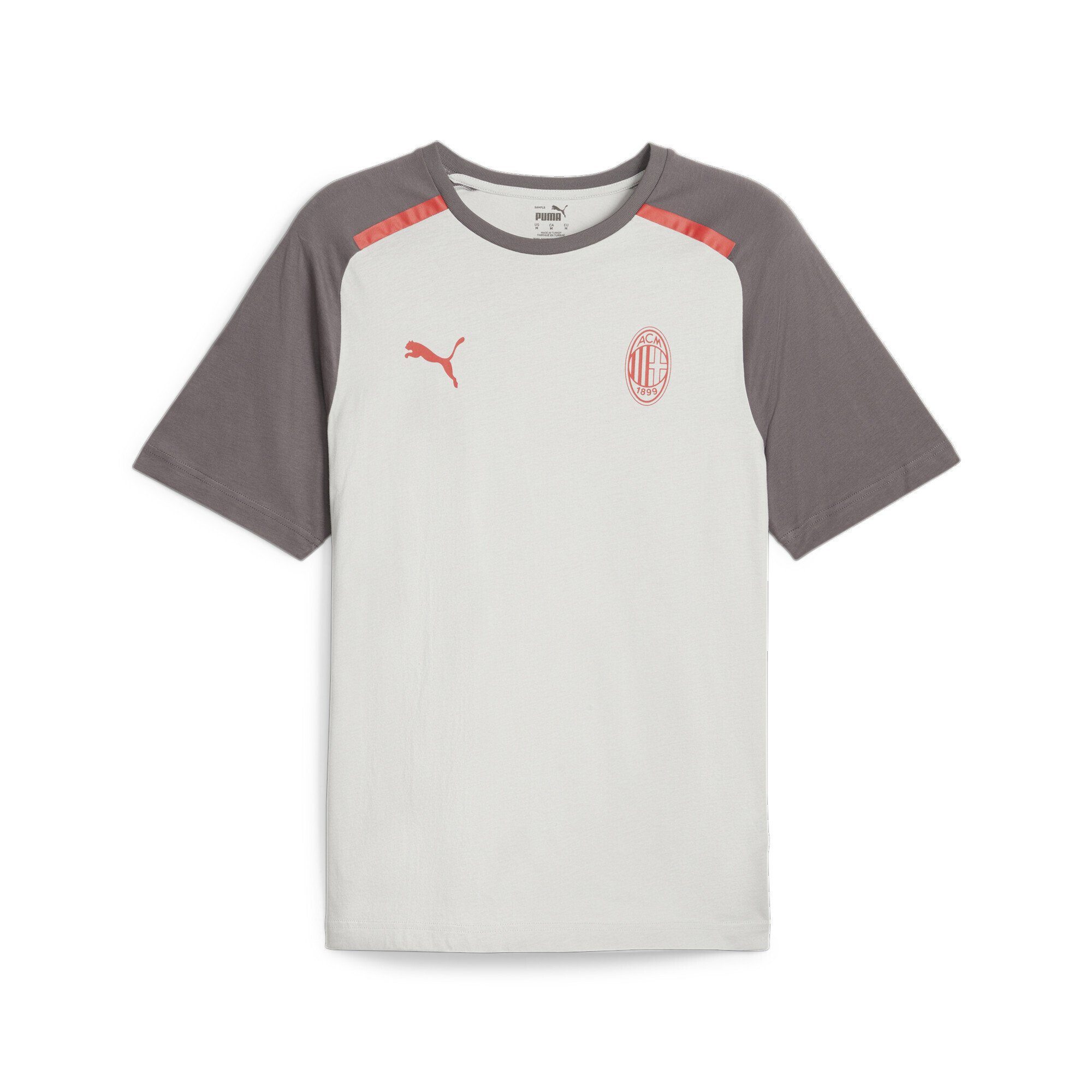 T-Shirt Light Cool Football Casuals Milan AC Dark Gray PUMA Herren T-Shirt