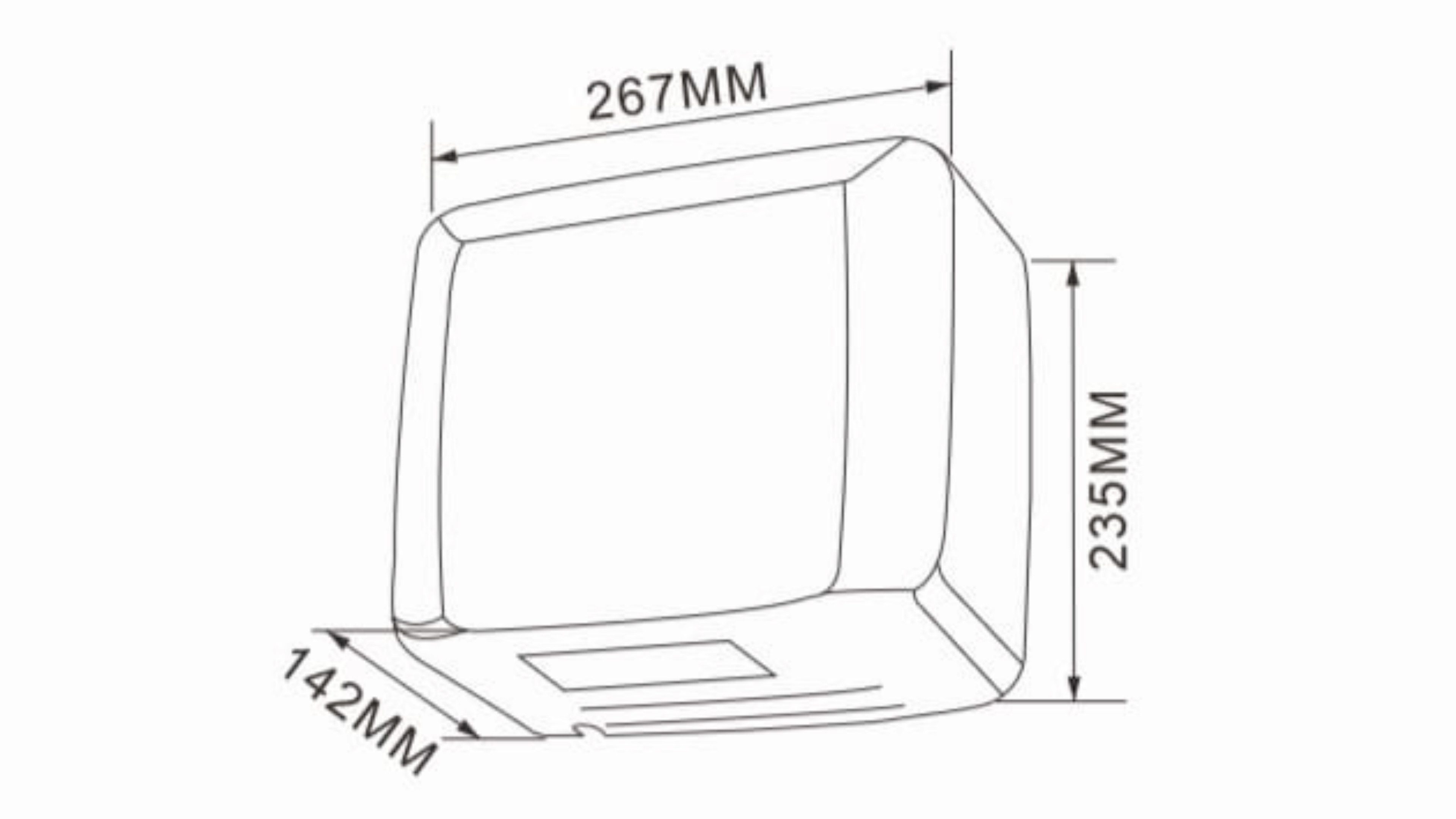 impeco Händetrockner Monsoon, 2500W