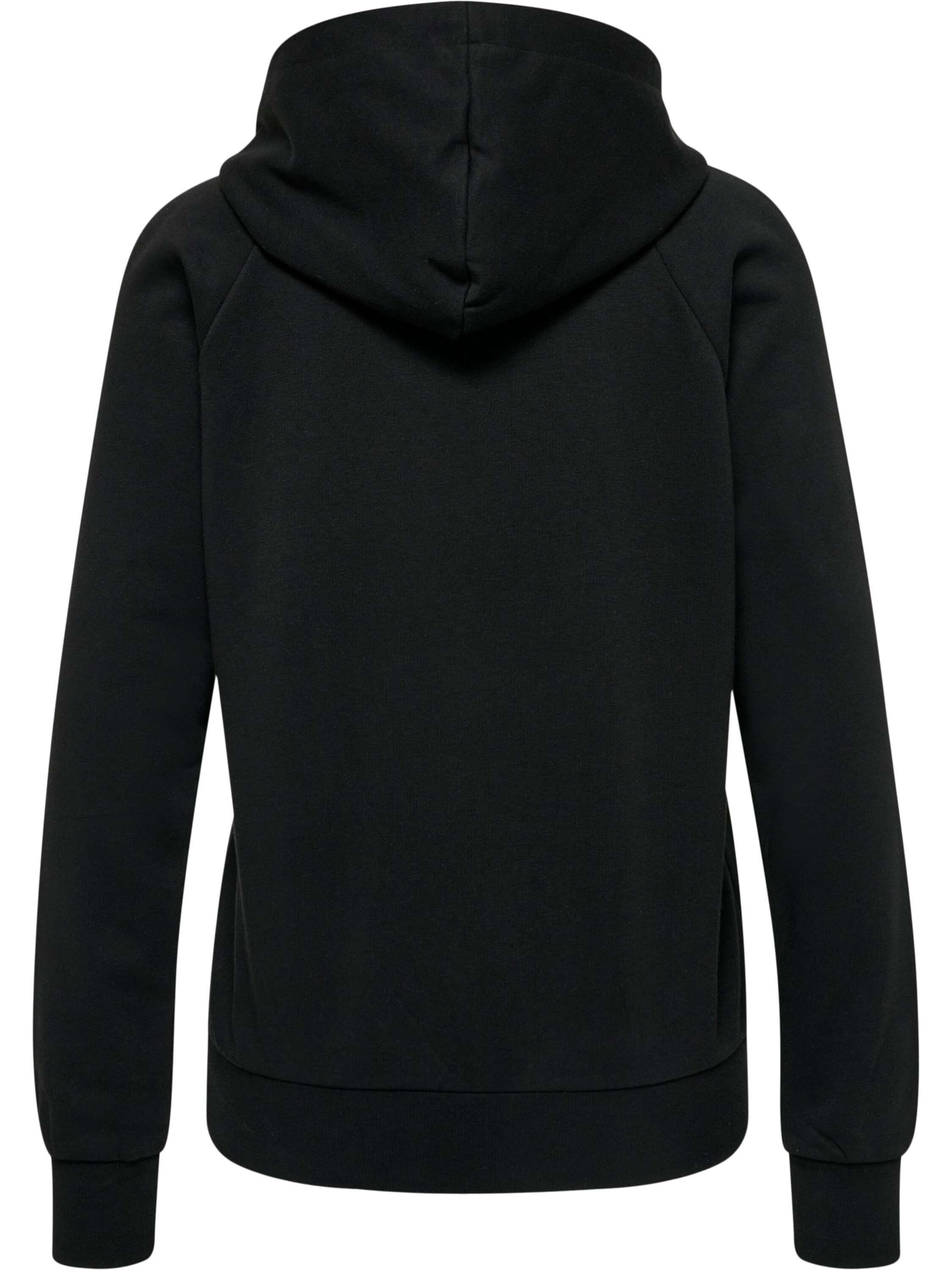 Sweatshirt Noni Details, (1-tlg) Plain/ohne 2.0 hummel Weiteres Detail Schwarz