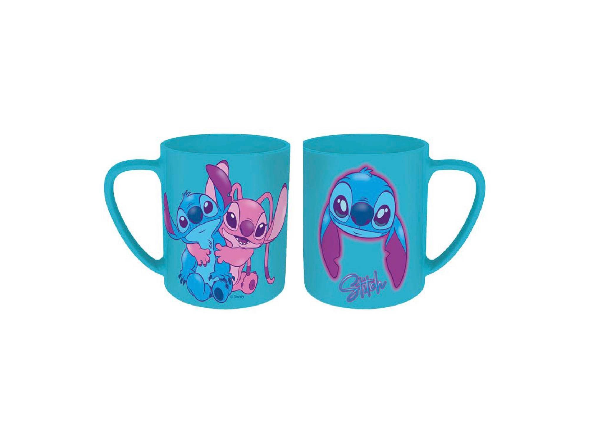 Stitch Tasse Lilo & Stitch Babyblau Angel Couple PrimeLine Tasse, 325 ml, Keramik