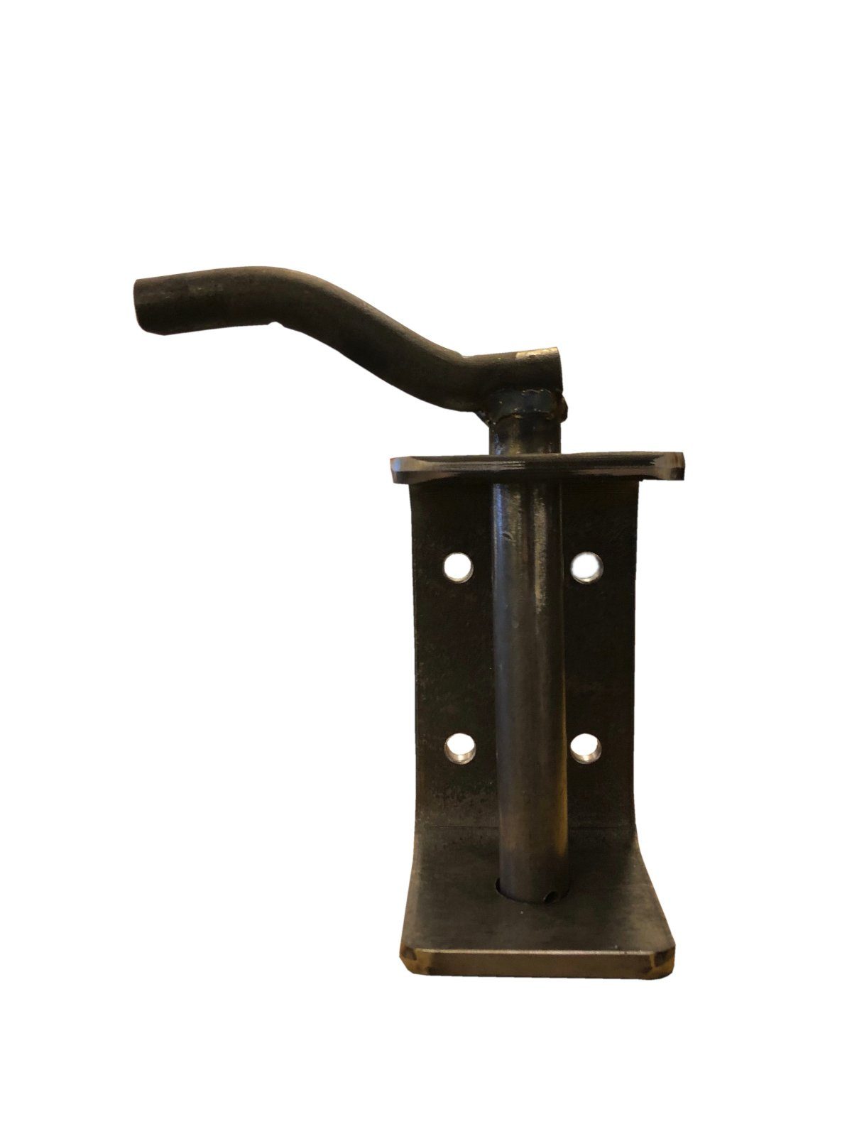 SRM Design Rasentraktoranhänger Rasen-Traktor Zugmaul mit Bolzen Zugöse Anhängerkupplung Zugdeichsel